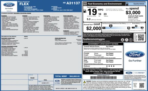 Photos of 2019 Ford Flex SEL for sale in Alvin, TX at Auto Boutique Texas