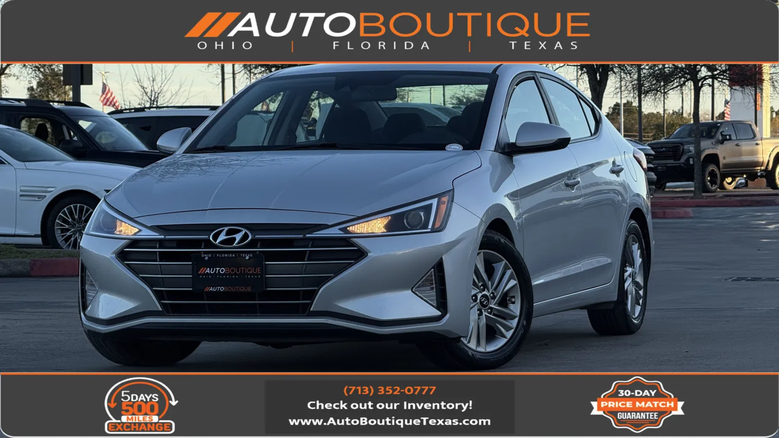 2020 Hyundai Elantra SEL for sale in Alvin, TX