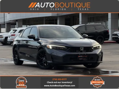 Black 2025 Honda Civic Sedan Sport for sale in Alvin, TX