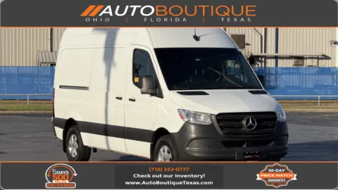 White 2022 Mercedes-Benz Sprinter Cargo Van 1500 for sale in Alvin, TX