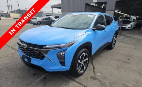 Blue 2024 Chevrolet Trax 1RS for sale in Alvin, TX