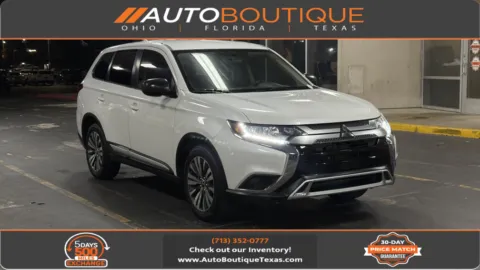 White 2020 Mitsubishi Outlander ES for sale in Alvin, TX