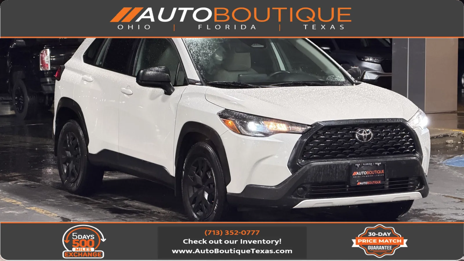 White 2024 Toyota Corolla Cross L for sale in Alvin, TX