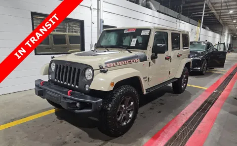 Beige 2018 Jeep Wrangler JK Unlimited Rubicon Recon for sale in Alvin, TX