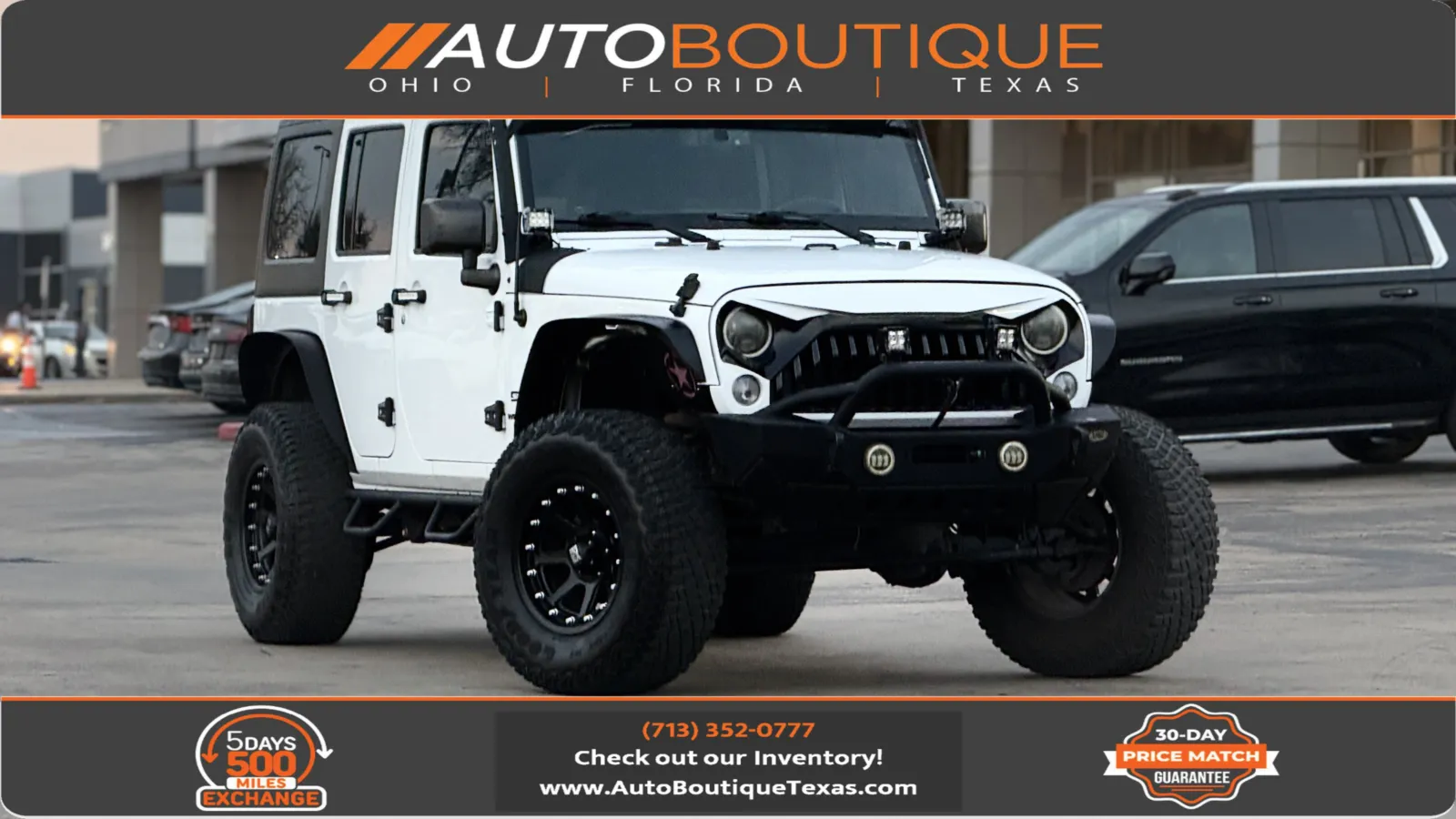 White 2017 Jeep Wrangler Unlimited Sport for sale in Alvin, TX