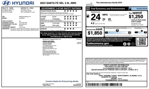 More photos of 2023 Hyundai Santa Fe SEL at Auto Boutique Texas, TX