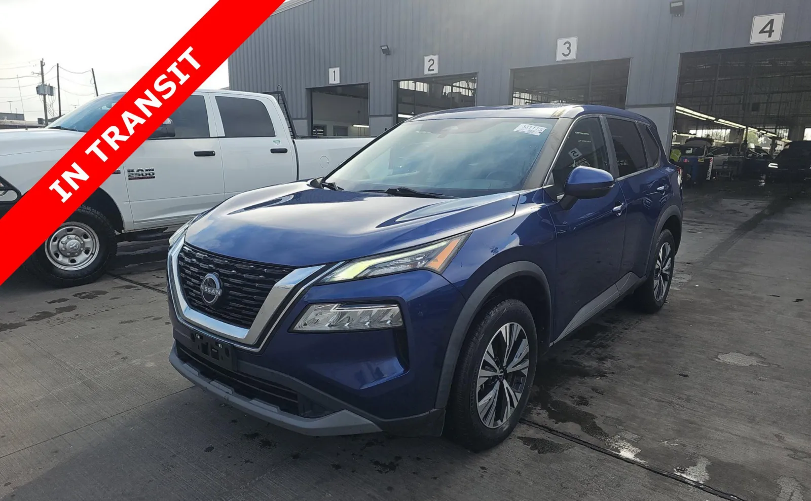 Blue 2022 Nissan Rogue SV for sale in Alvin, TX