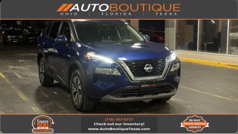 Blue 2022 Nissan Rogue SV for sale in Alvin, TX
