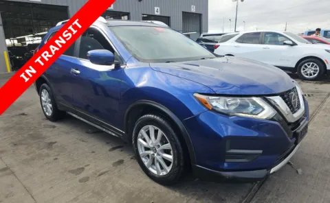 Blue 2020 Nissan Rogue SV for sale in Alvin, TX
