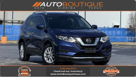 Blue 2020 Nissan Rogue SV for sale in Alvin, TX