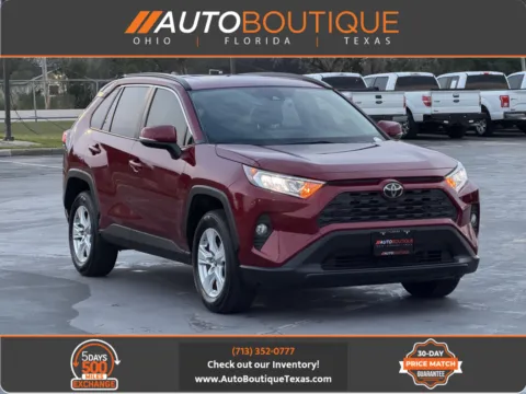Red 2019 Toyota RAV4 XLE for sale in Alvin, TX