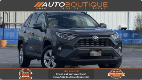 Gray 2021 Toyota RAV4 Hybrid XLE for sale in Alvin, TX
