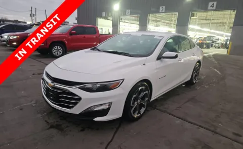 White 2023 Chevrolet Malibu LT for sale in Alvin, TX
