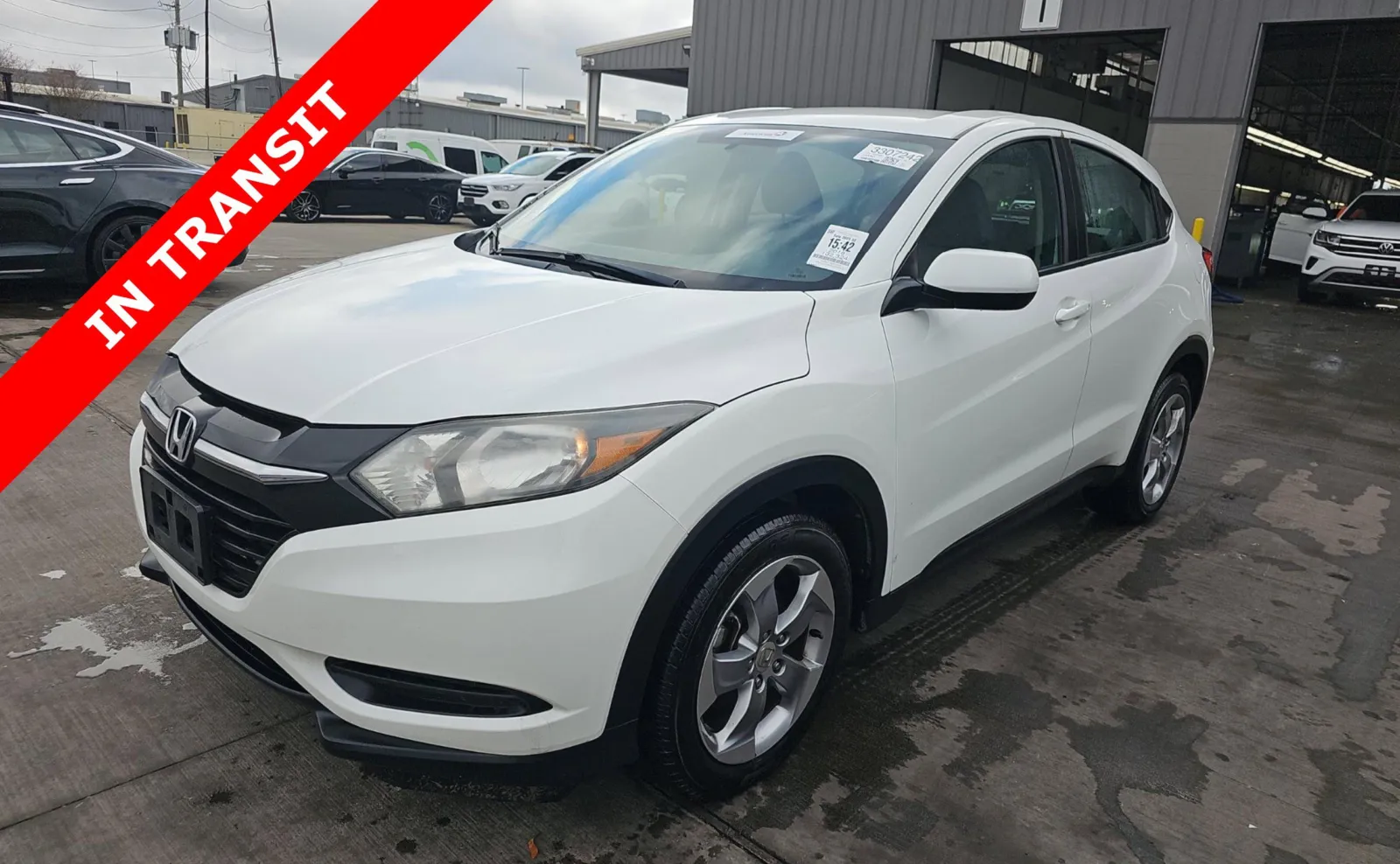 White 2018 Honda HR-V LX for sale in Alvin, TX