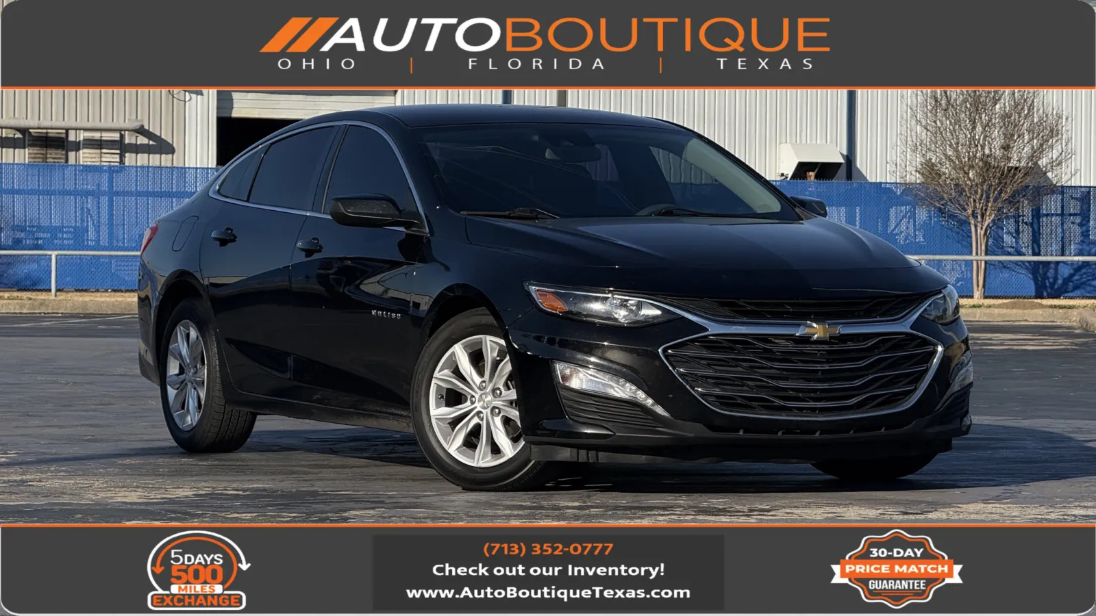 Black 2022 Chevrolet Malibu LT for sale in Alvin, TX