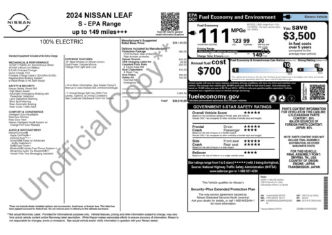 More photos of 2024 Nissan LEAF S at Auto Boutique Texas, TX