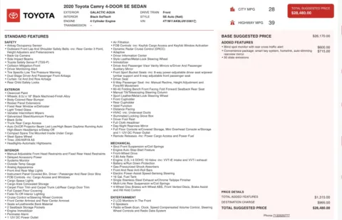 More photos of 2020 Toyota Camry SE at Auto Boutique Texas, TX