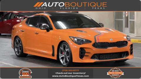 Orange 2019 Kia Stinger GTS for sale in Alvin, TX