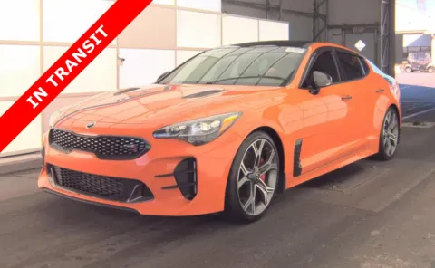 Orange 2019 Kia Stinger GTS for sale in Alvin, TX