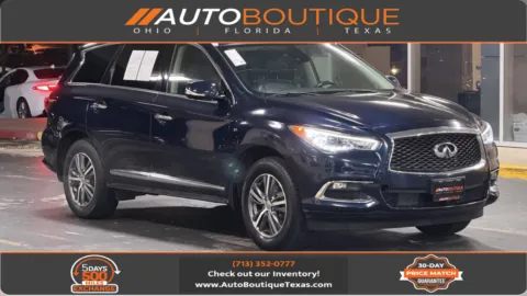 Blue 2020 INFINITI QX60 LUXE for sale in Alvin, TX