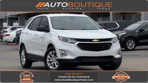 White 2021 Chevrolet Equinox LS for sale in Alvin, TX