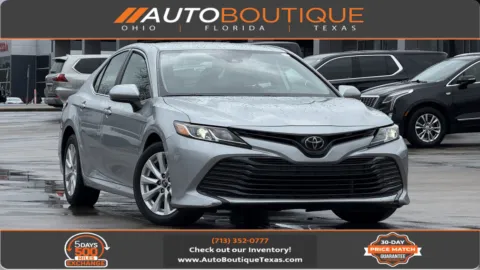 Silver 2019 Toyota Camry LE for sale in Alvin, TX