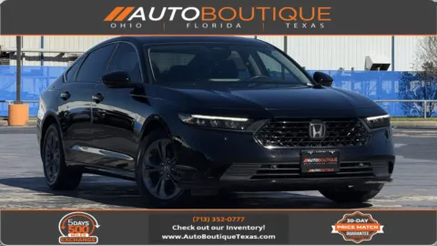 Black 2023 Honda Accord Hybrid EX-L for sale in Alvin, TX