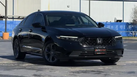 Black 2023 Honda Accord Hybrid EX-L for sale in Alvin, TX