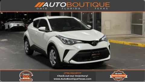 White 2020 Toyota C-HR LE for sale in Alvin, TX