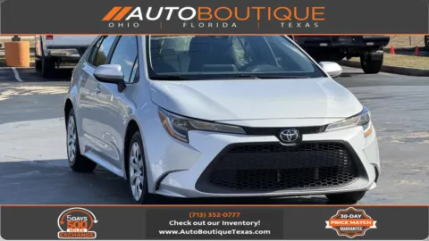Silver 2022 Toyota Corolla LE for sale in Alvin, TX