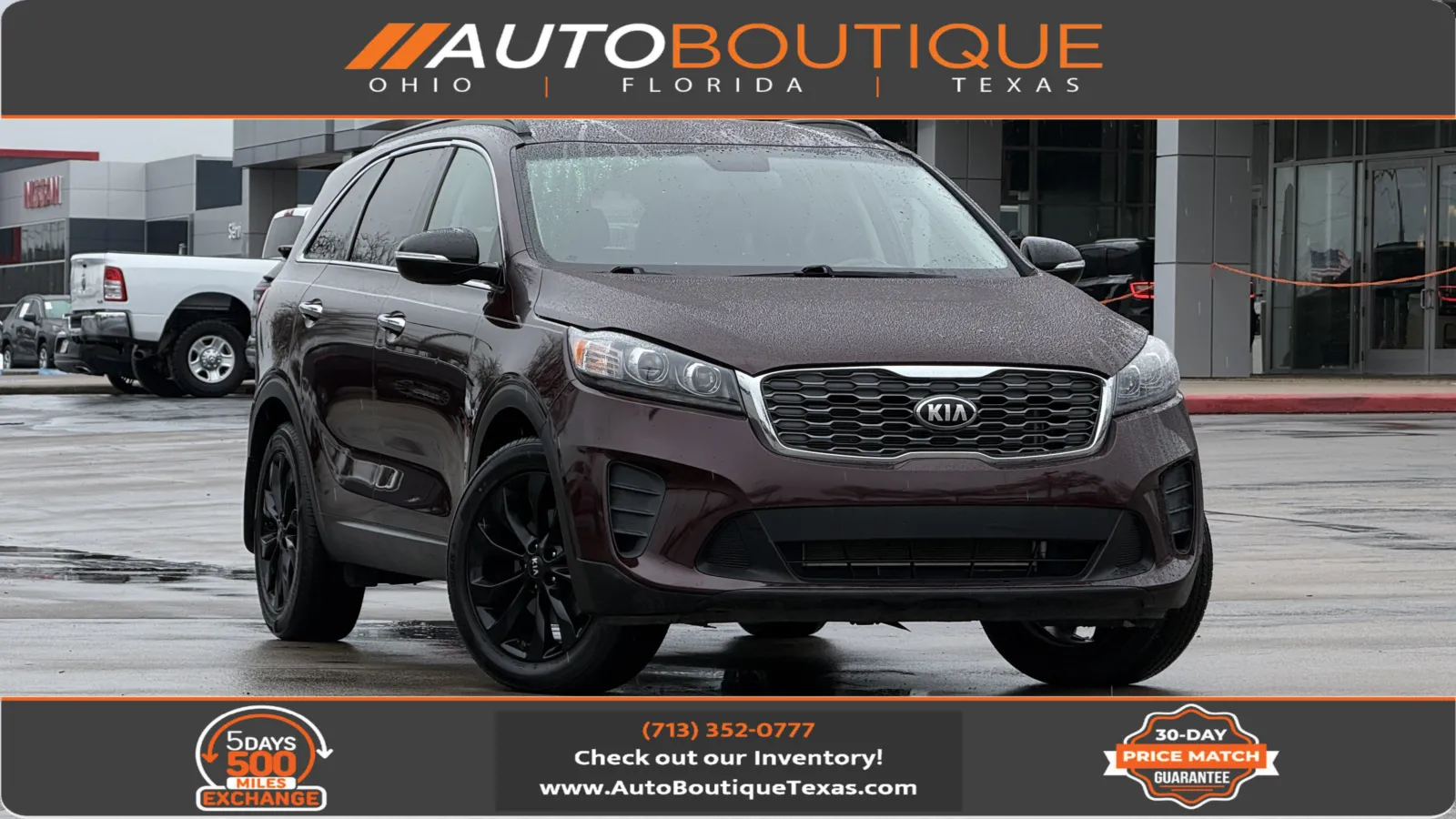 Red 2019 Kia Sorento S V6 for sale in Alvin, TX