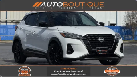 White 2023 Nissan Kicks SR for sale in Alvin, TX