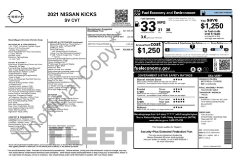 Photos of 2021 Nissan Kicks SV for sale in Alvin, TX at Auto Boutique Texas