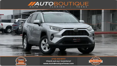 Silver 2021 Toyota RAV4 XLE for sale in Alvin, TX