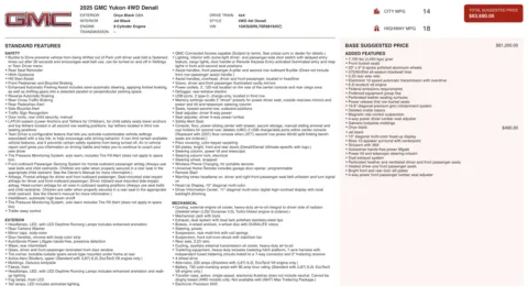 Photos of 2025 GMC Yukon Denali for sale in Alvin, TX at Auto Boutique Texas