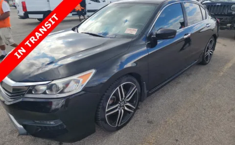 Black 2017 Honda Accord Sedan Sport for sale in Alvin, TX