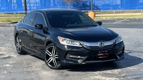 Black 2017 Honda Accord Sedan Sport for sale in Alvin, TX