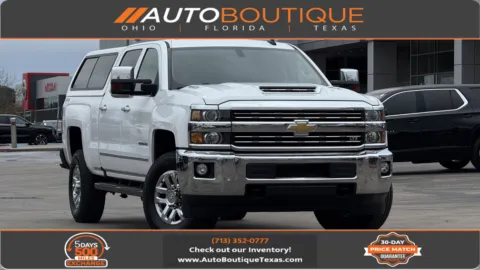 White 2017 Chevrolet Silverado 2500HD LTZ for sale in Alvin, TX