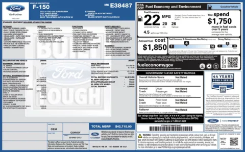 Photos of 2021 Ford F-150 XL for sale in Alvin, TX at Auto Boutique Texas
