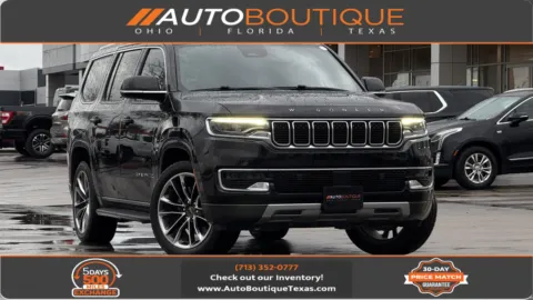 Black 2022 Jeep Wagoneer Series II for sale in Alvin, TX