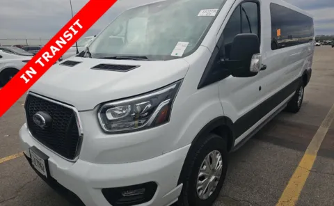 White 2023 Ford Transit Passenger Wagon XLT for sale in Alvin, TX