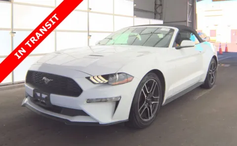 White 2023 Ford Mustang EcoBoost Premium for sale in Alvin, TX