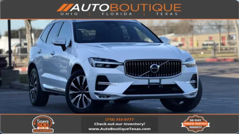 White 2023 Volvo XC60 Plus Bright Theme for sale in Alvin, TX