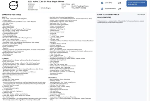 Photos of 2023 Volvo XC60 Plus Bright Theme for sale in Alvin, TX at Auto Boutique Texas