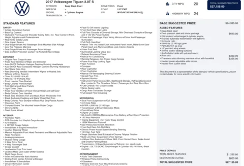 Photos of 2017 Volkswagen Tiguan S for sale in Alvin, TX at Auto Boutique Texas