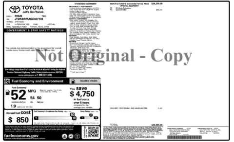 Photos of 2016 Toyota Prius Two for sale in Alvin, TX at Auto Boutique Texas