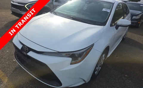 White 2022 Toyota Corolla LE for sale in Alvin, TX