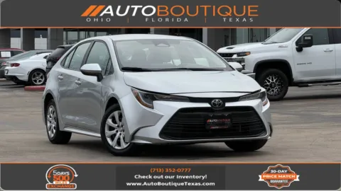 Silver 2024 Toyota Corolla LE for sale in Alvin, TX