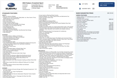 Photos of 2024 Subaru Crosstrek Sport for sale in Alvin, TX at Auto Boutique Texas