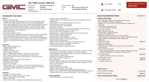 Photos of 2017 GMC Canyon 4WD SLE for sale in Alvin, TX at Auto Boutique Texas